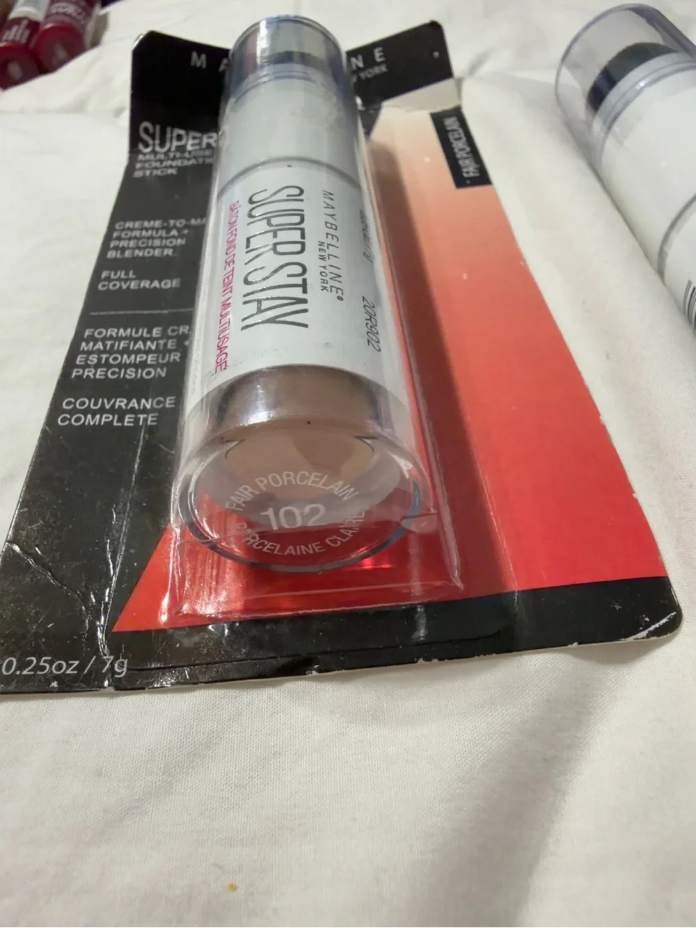 Maybelline SuperStay Concealer Stick - Fair Porcelain (White)